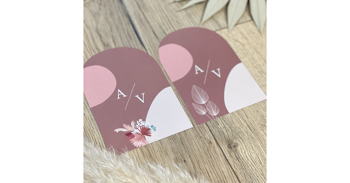 Faire Part Mariage Terracotta Pas Cher